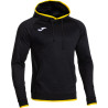 Sweat à capuche Joma Combi Premium Black Yellow