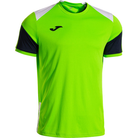 Maillot Joma Danubio IV Fluor Green White dark Navy