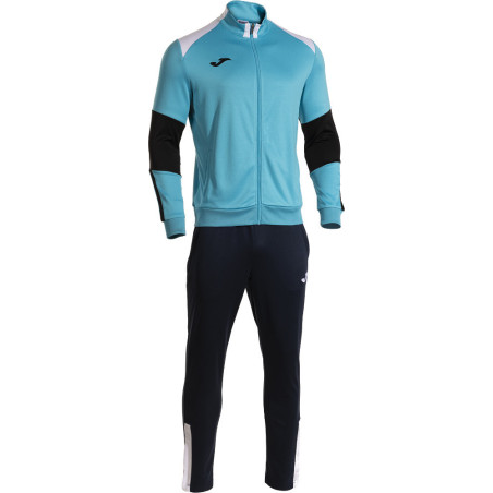 Survêtement Joma Danubio IV Turquoise Fluor White Black
