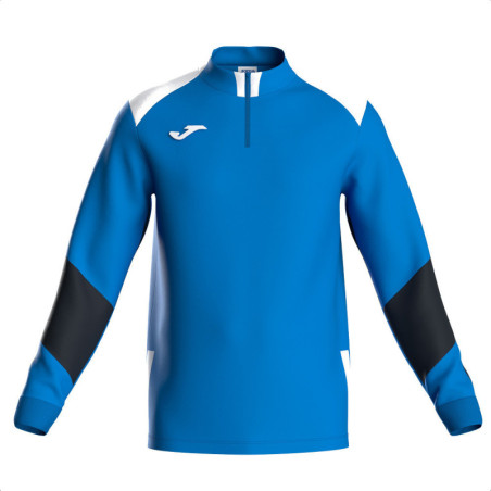 Sweat 1/2 Zip Joma Danubio IV Royal White Black