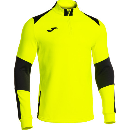 Sweat 1/2 Zip Joma Danubio IV Yellow Fluor Black Anthracite