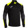 Sweat 1/2 Zip Joma Danubio IV Black Yellow Fluor Anthracite