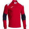 Sweat 1/2 Zip Joma Danubio IV Red White Dark Navy