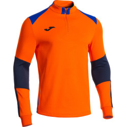 Sweat 1/2 Zip Joma Danubio IV Orange Dark Ryal Dark Navy
