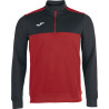 Sweat 1/2 Zip Joma Winner Red Black