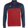 Sweat 1/2 Zip Joma Winner Red Dark Navy