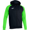 Veste à capuche Joma Academy IV Black Green Fluor