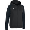 Veste à capuche Femme Joma Academy IV Anthracite Black