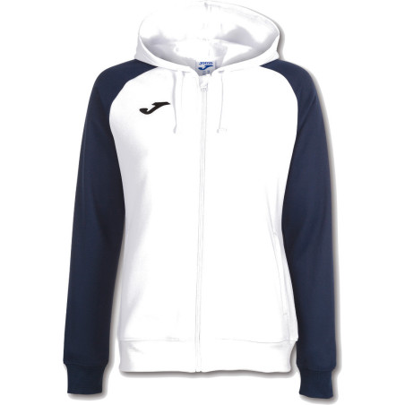 Veste à capuche Femme Joma Academy IV White Dark Navy