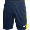Short Joma Open III Dark Navy Yellow