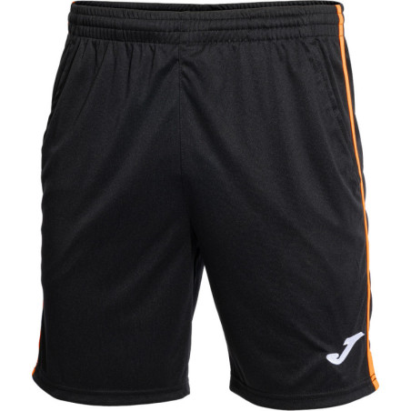 Short Joma Open III Black Orange