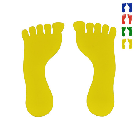 Empreintes Pied Antidérapantes
