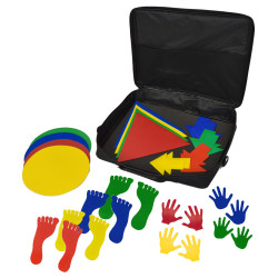 Mallette Motricité 32 Empreintes Vinyle