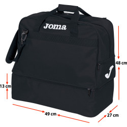 Sac de sport Joma Large Training II Black Turquoise Fluor 2