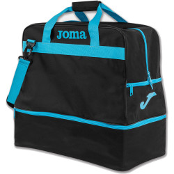 Sac de sport Joma Large Training II Black Turquoise Fluor