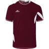 Maillot Eldera Helice Grenat Blanc