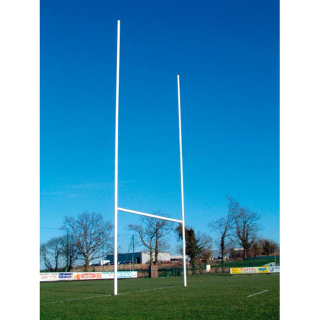Poteaux Rugby Aluminium Renforcé 11 m – Zone Vent 3 | CLUB-SHOP.fr