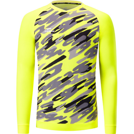 Maillot gardien de buts ELDERA Parade Jaune Fluo Noir
