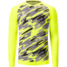 Maillot gardien de buts ELDERA Parade Jaune Fluo Noir