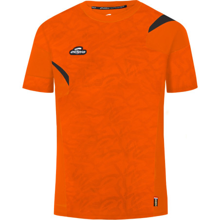 Tee-Shirt Eldera E-Cone Orange Fluo Noir