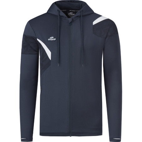 Veste à capuche Eldera E-Cone Marine Blanc