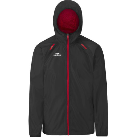 Coupe-vent ELDERA Libeccio Noir Rouge
