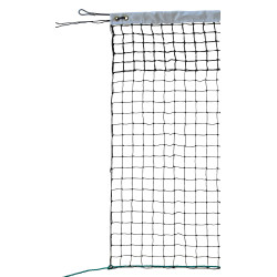 Filet Tennis PE Câblé 2 mm Maille Double 6 Rangs
