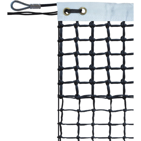 Filet Tennis PE Tressé 3 mm Maille Double 6 Rangs