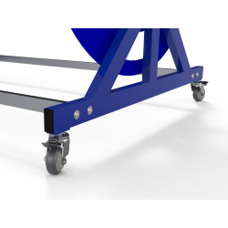 Chariot Pour Lignes D’Eau Mobile En Aluminium Et Inox 2