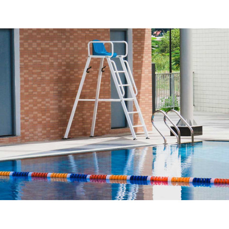 Chaise De Maître-Nageur Aluminium Sécurisée Piscine | CLUB-SHOP.fr