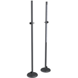 Poteaux De Saut En Hauteur D'Entraînement Avec Embase 20Kg