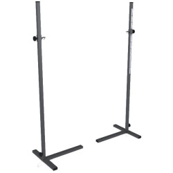 Poteaux De Saut En Hauteur Scolaire En Acier Galvanisé