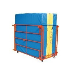 Matelas Repliable sur Roulettes 400x200x50 cm 2