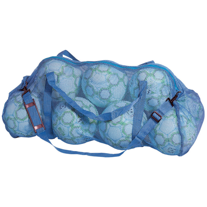Sac à Ballon DoGeek Avec Bandoulière – Maille 70x90 Cm, Cordon De Serrage, Idéal Foot, Basket, Plage
