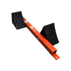 Starting Block Scolaire – Acier – 12 Positions – Plastifié Rouge