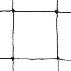 Filet Volley Entraînement 9,50 x 1 m PE Câblé 2 mm + Câble Acier 2