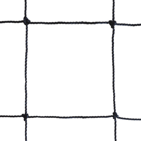 Filet Volley Entraînement 9,50 x 1 m PE Câblé 2 mm + Câble Acier