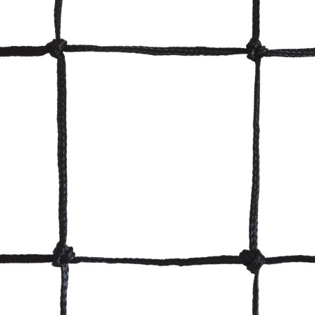 Filet Volley Entraînement 9,50 x 1 m PE Tressé 3 mm + Câble Acier