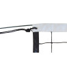 Filet Volley Compétition 9,50 x 1 m PE Tressé 3 mm + Câble Acier