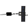 Filet Volley Compétition 9,50 x 1 m PP Tressé 4 mm + Câble Acier