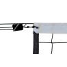 Filet Volley Compétition 9,50 x 1 m PP Tressé 4 mm + Câble Acier