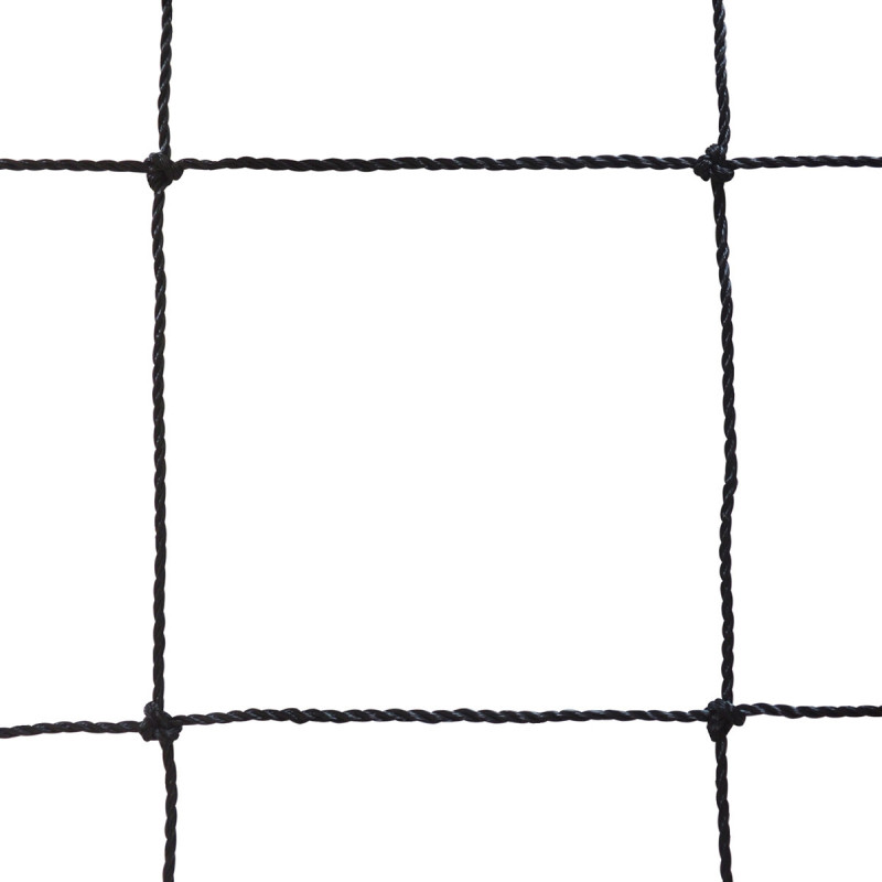 Filet Volley Scolaire 9 x 0,80 m PE Câblé 2 mm Maille 100