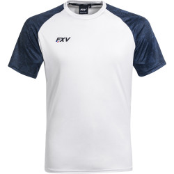 Maillot de rugby Force XV Raffut BLANC/MARINE