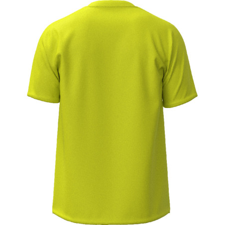 Maillot MIZUNO Training Tee yellow fluo dos