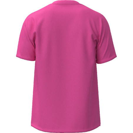 Maillot MIZUNO Training Tee pink fluo dos