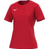 Maillot MIZUNO Training Tee Femme red