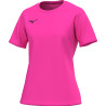 Maillot MIZUNO Training Tee Femme pink fluo