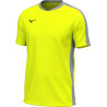 Maillot MIZUNO Trn Tee yellow fluo/grey