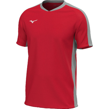 Maillot MIZUNO Trn Tee red/grey