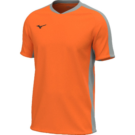 Maillot MIZUNO Trn Tee orange fluo/grey